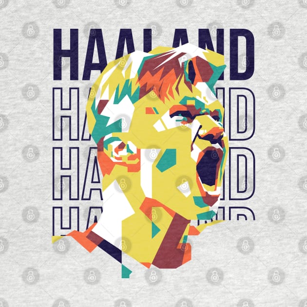 Erling Haaland Pop Art 2 by pentaShop